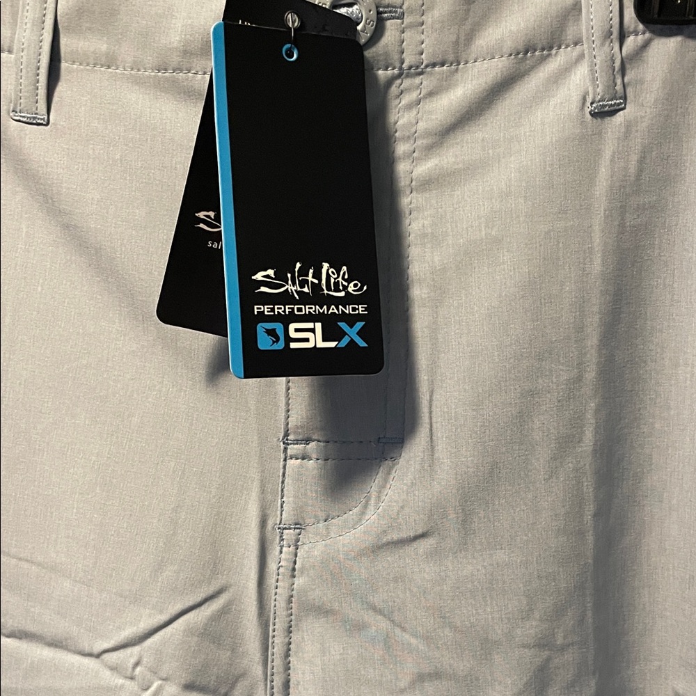 Salt Life SLX Light Blue Performance Shorts